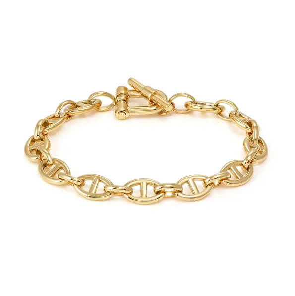 Nomination Gold Ecclettica T-Bar Bracelet