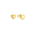 Nomination Armonica Heart Gold Earrings
