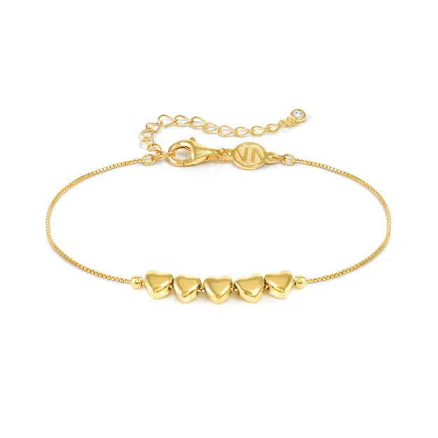 Nomination Armonica Heart Large Gold Bracelet