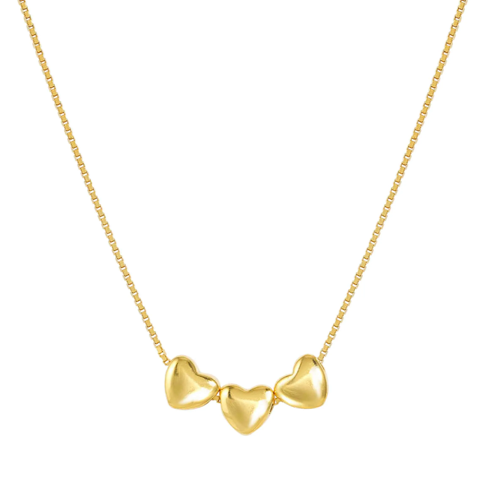 Nomination Armonica Heart Gold Large Necklace