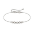 Nomination Armonica 5 Stars Silver with white rhodium finish bracelet