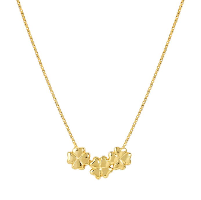 Nomination Armonica Clover Large Gold Necklace