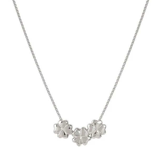 Nomination Armonica Clover Large Silver Necklace