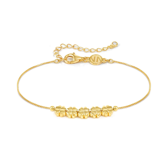 Nomination Armonica Clover Large Gold Bracelet