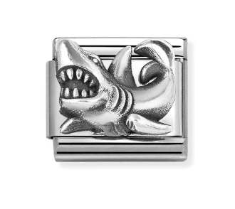 Nomination Silver Shark Charm