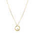 Nomination Yellow Gold Circle Dream Beats Necklace