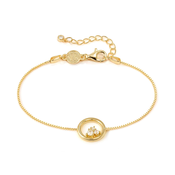 Nomination Yellow Gold Circle Dream Beats Bracelet