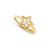 Nomination Yellow Gold Star Dream Beats Ring