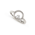 Nomination Silver Circle Dream Beats Ring