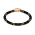 Nomination Rose Gold Black Onyx InstinctStyle Infinity Bracelet