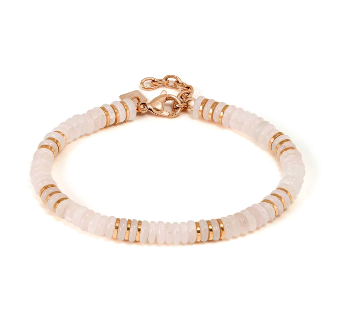 Nomination Rose Gold Rose Quartz InstinctStyle Infinity Bracelet
