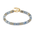 Nomination Yellow Gold Blue Aventurine InstinctStyle Infinity Bracelet