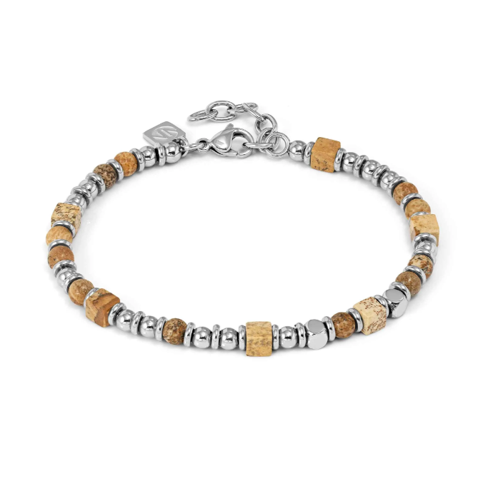 Nomination Silver Paesina Stone InstinctStyle Infinity Bracelet