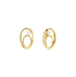 Nomination Yellow Gold My Rebel Art Earrings