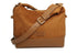 Alice Wheeler Kensington Suedette Large Crossbody Bag Fudge