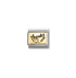 Nomination Yellow Gold Thanks Charm