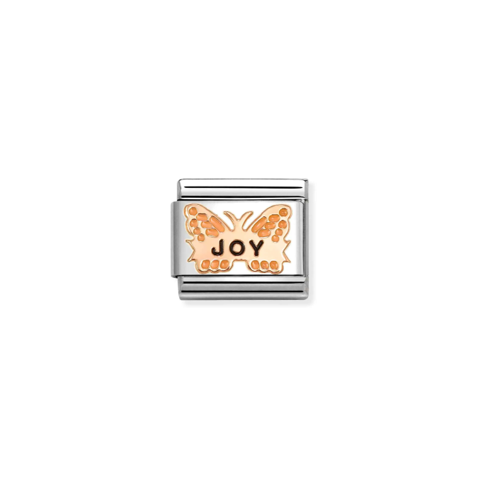 Nomination Rose Gold Orange Joy Charm