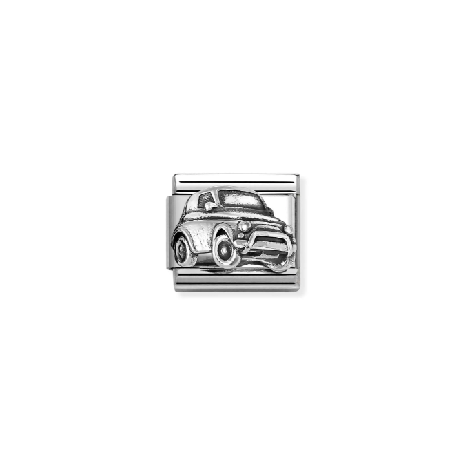 Nomination Silver Raised Car Charm