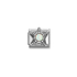 Nomination Silver White Opal Starfish Charm
