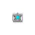 Nomination Silver Turquoise Starfish Charm