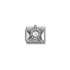 Nomination Silver White Pearl Starfish Charm