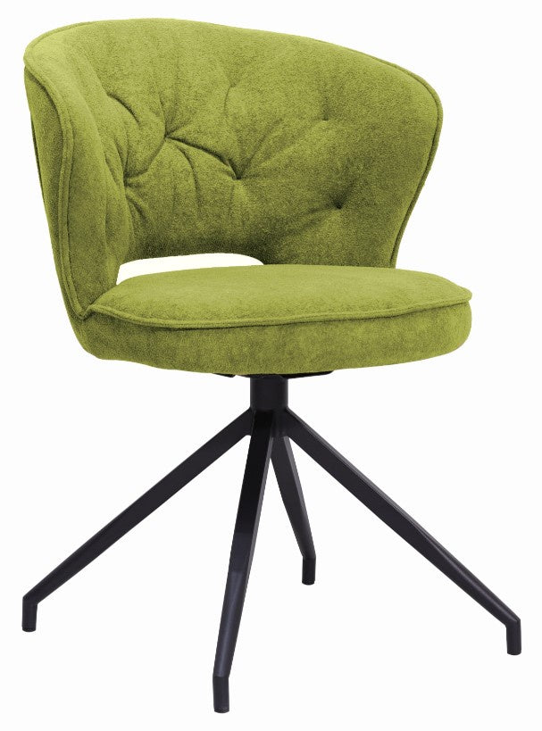 Atlas Green Swivel Dining  Chair