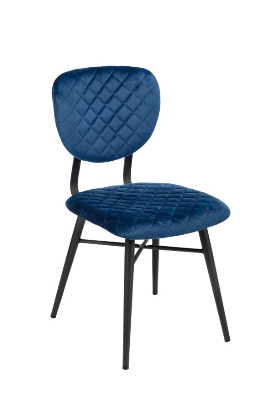 Ranger Navy Velvet Dining Chair
