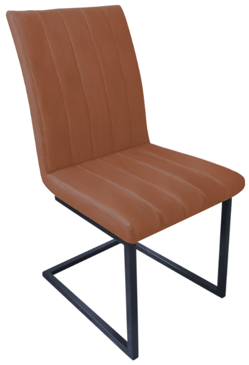 Union Retro Stitch Dining Chair Tan