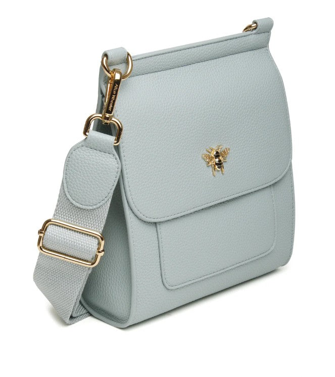 Alice Wheeler Bloomsbury Cross Body Bag Duck Egg