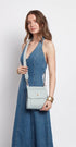 Alice Wheeler Bloomsbury Cross Body Bag Duck Egg