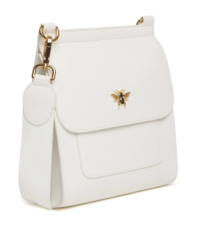 Alice Wheeler Bloomsbury Cross Body Bag White