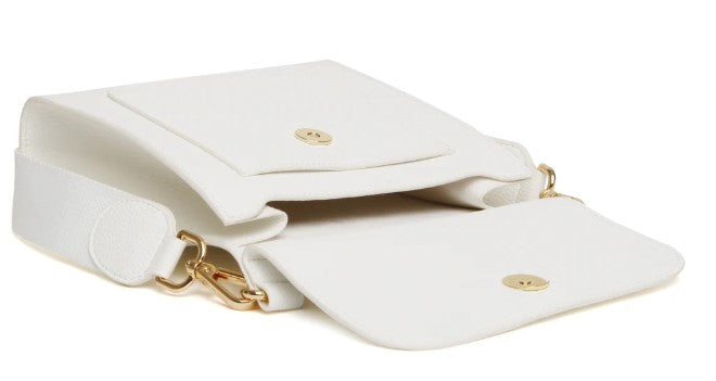 Alice Wheeler Bloomsbury Cross Body Bag White