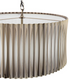 Netra 3 Light Pendant Satin Bronze and Ivory