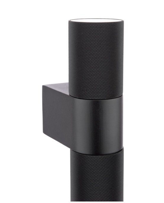 Obi 2 Light Outdoor Wall Light Matt Black IP54