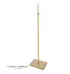 Laura Ashley Bartley Floor Lamp Antique Brass With Shade