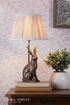Laura Ashley Hare Table Lamp Antique Bronze With Shade