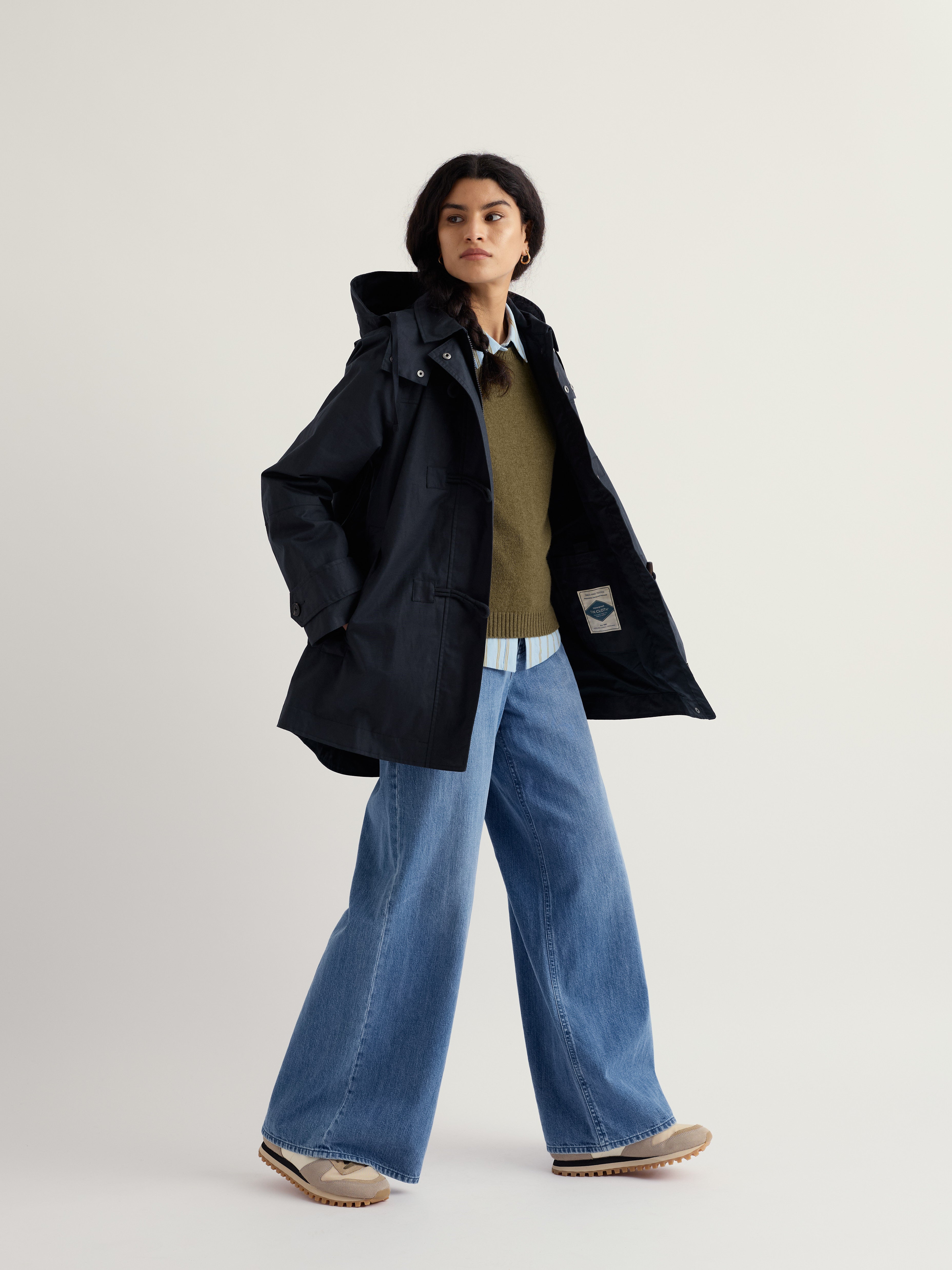 Seasalt Sea Drift Waterproof Coat Inkwell