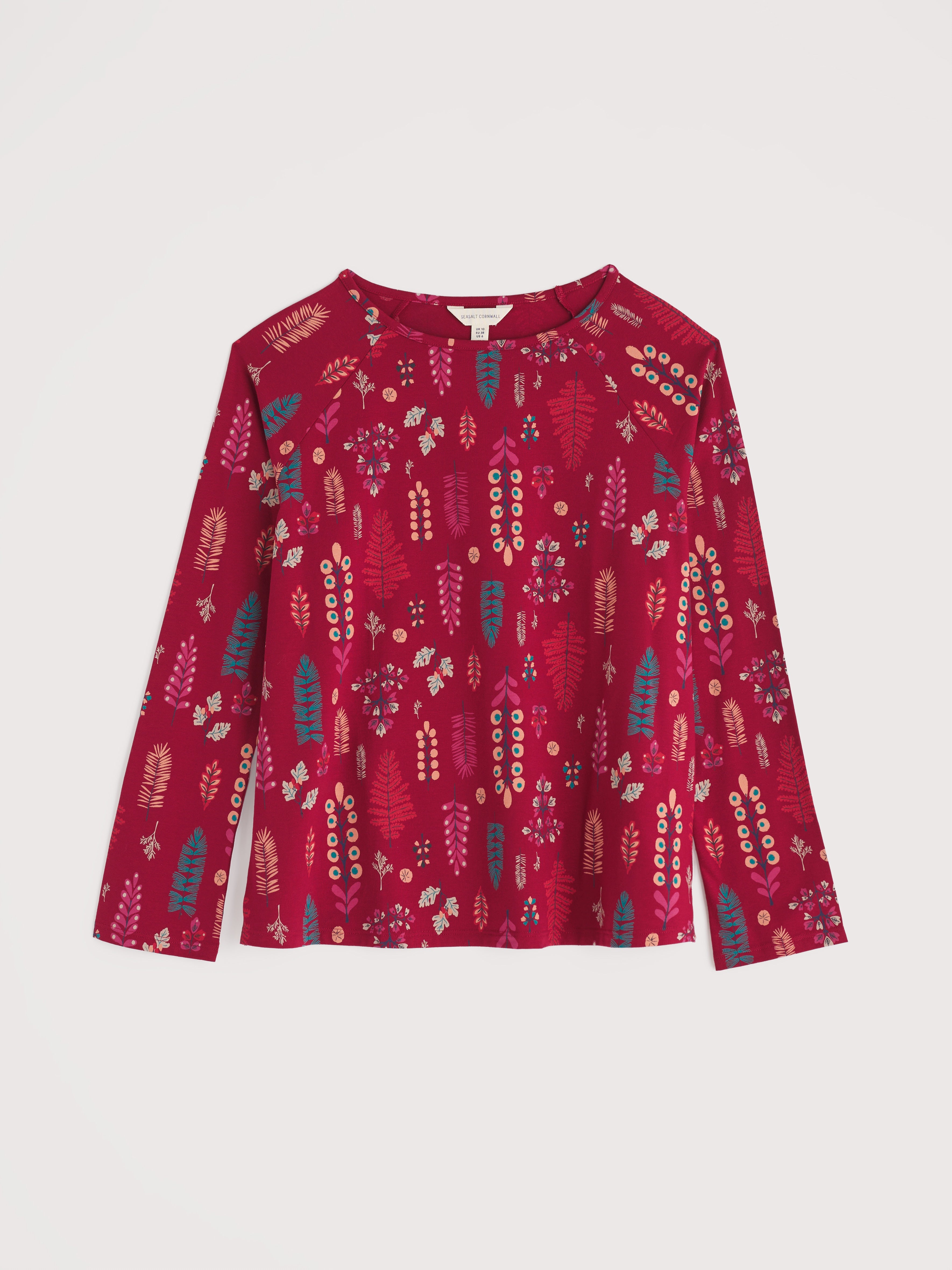 Seasalt Setting Sun Pyjamas Botanical Woodland Jam