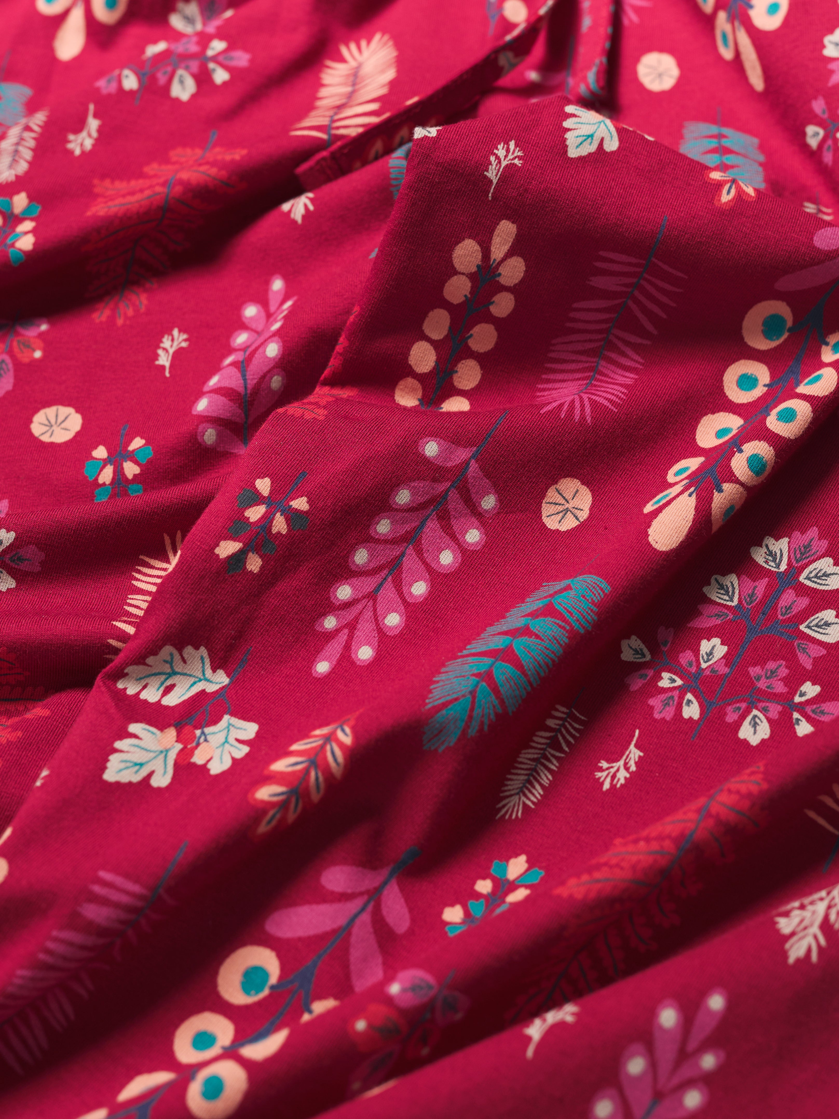 Seasalt Setting Sun Pyjamas Botanical Woodland Jam