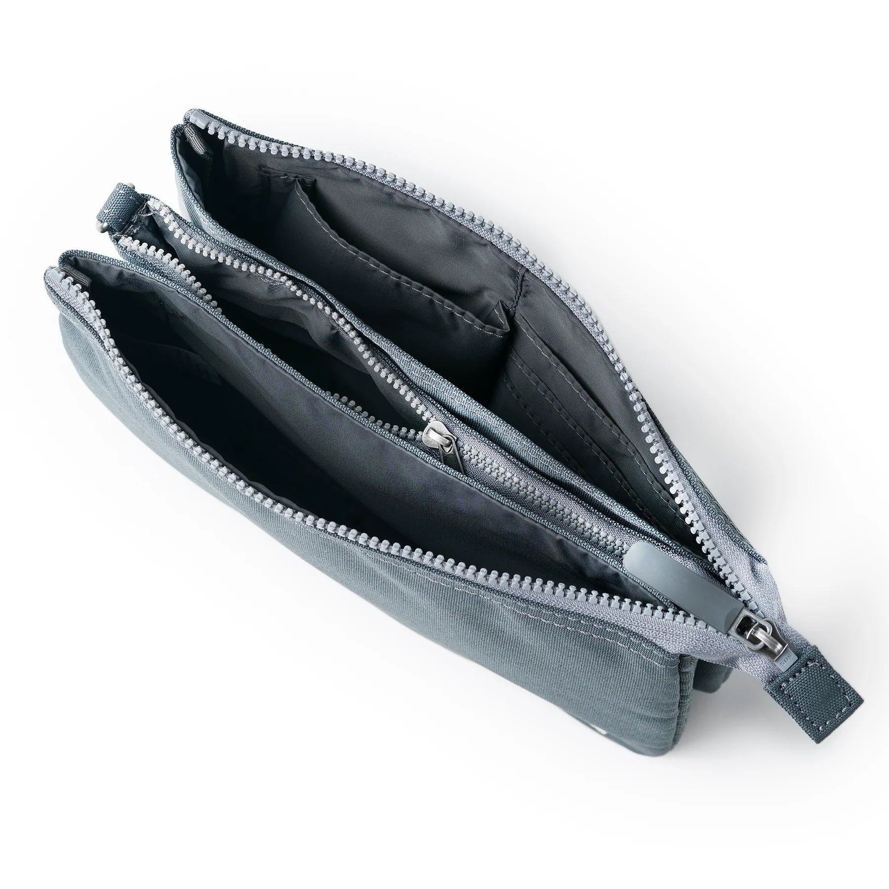 ROKA Carnaby Crossbody XL Smoke Recycled Canvas Extra Large