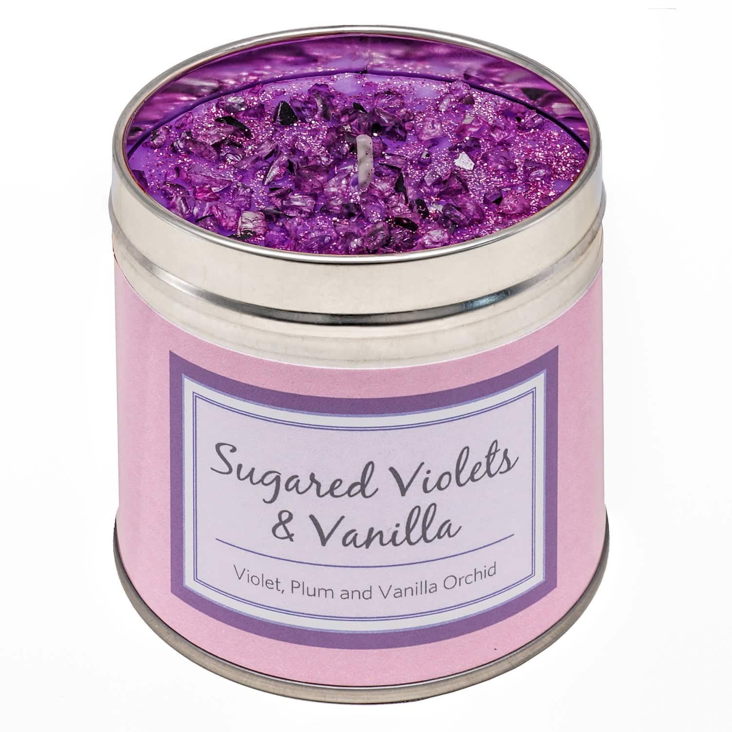 Sugared Violets and Vanilla candle