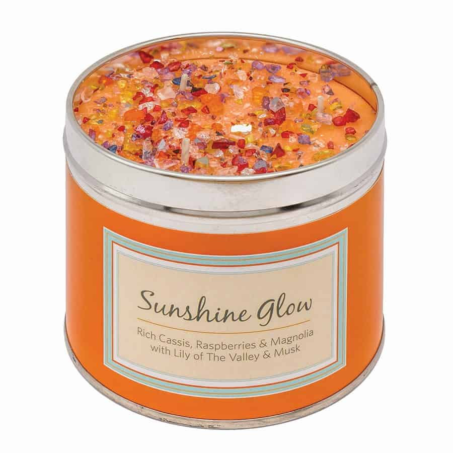 Burning Gold 400gm Candle Sunshine Glow