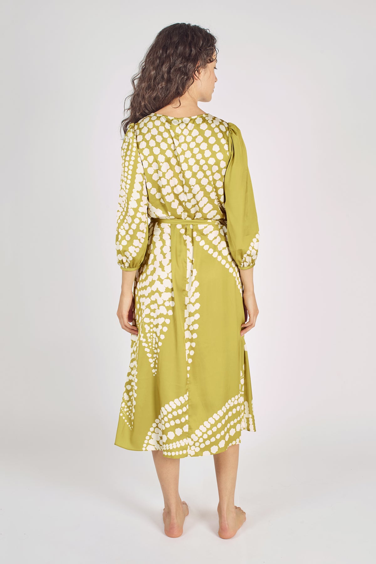 Traffic People The Odes Revisited Willow Dress Olive