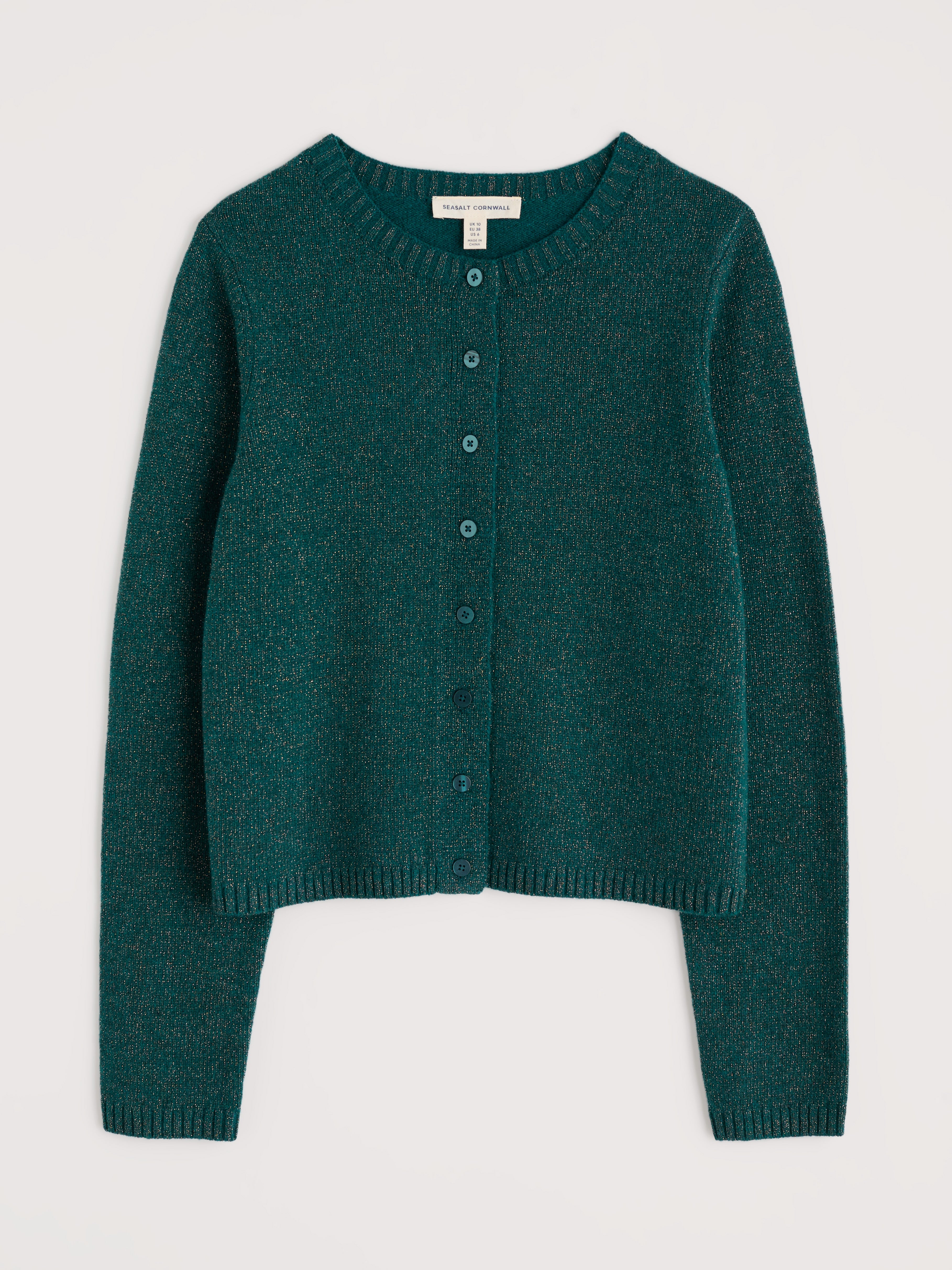 Seasalt Tern Tide Cardigan Sparkle Dark Wreckage