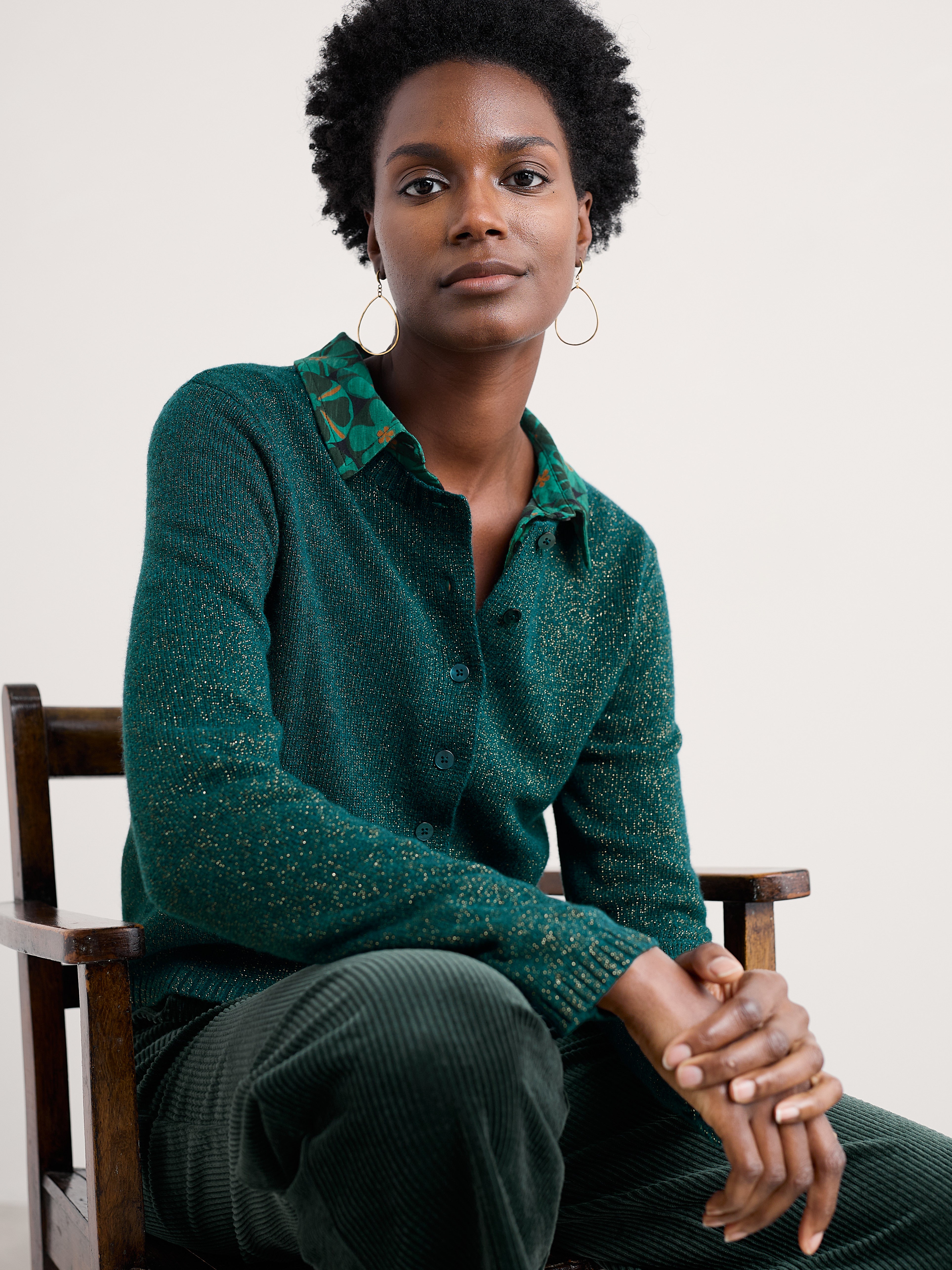 Seasalt Tern Tide Cardigan Sparkle Dark Wreckage