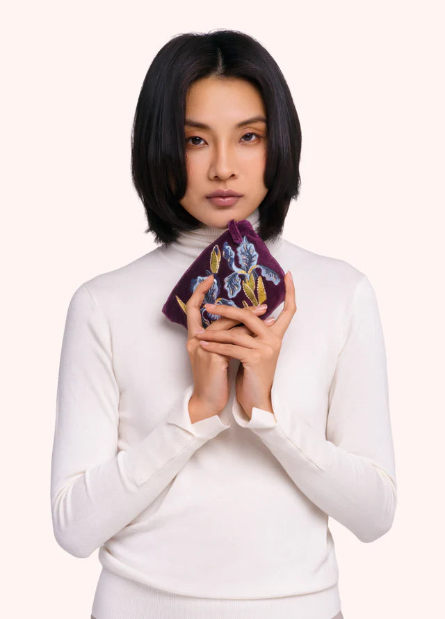 Powder Iris Mini Pouch
