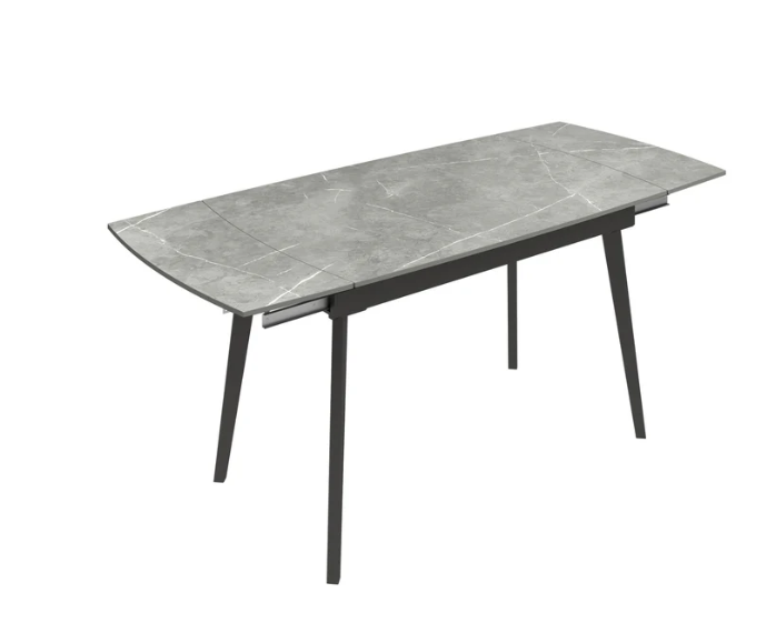 Villa  Extending Grey Ceramic Dining Table