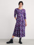 Seasalt Veronica Midi Dress Blotted Anemone Spring Heather