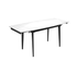 Villa White Extending Ceramic Dining Table