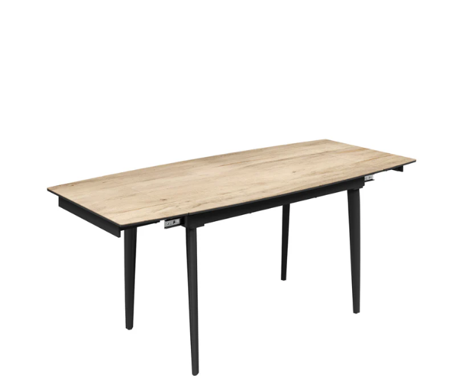 Villa Wood Look  Extending Ceramic Dining Table